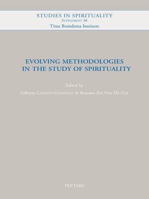 cover image of Evolving Methodologies in the Study of Spirituality
